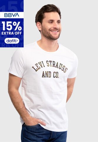 Camiseta Levi's Blanco Levis