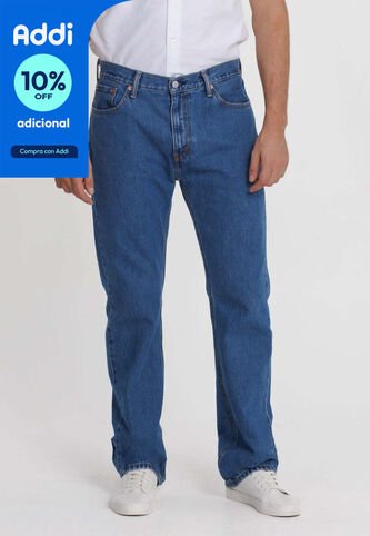 Jean Levi's 505 Regular Fit índigo Medio Levis