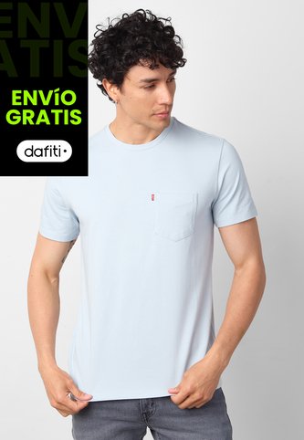 Camiseta Levi's Classic Pocket Celeste Levis
