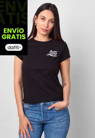 Camiseta Levi's Authentic Negro Levis