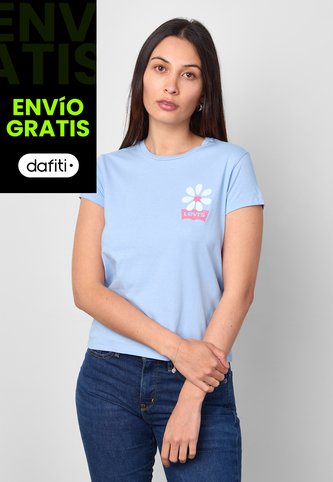 Camiseta Levi's Authentic Celeste Levis