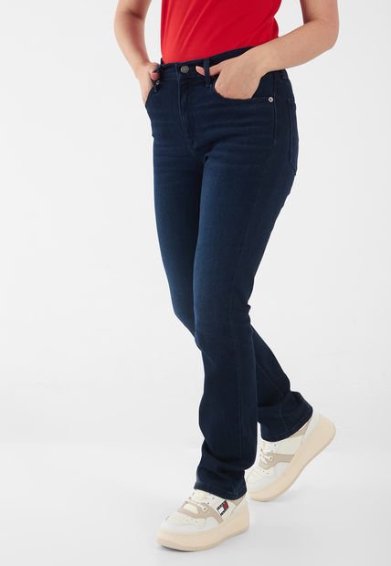 Jean Índigo Oscuro Levi's 724 High Rise Slim Straight