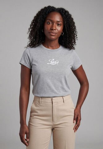 Camiseta Levi's Graphic Authentic Gris Levis