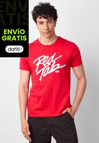 Camiseta Levi's Graphic Rojo Levis