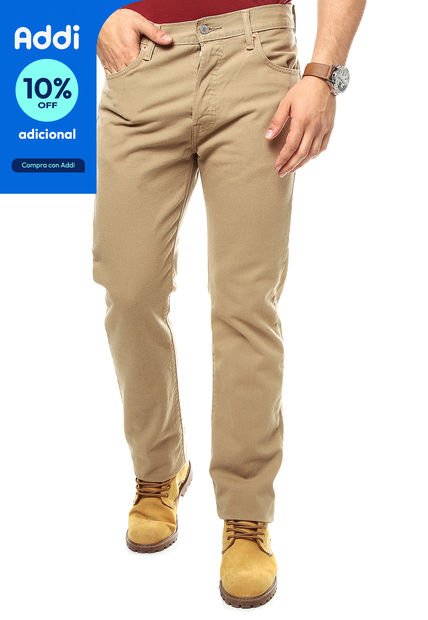 Jean Levi's 501 Classic Fit Caqui