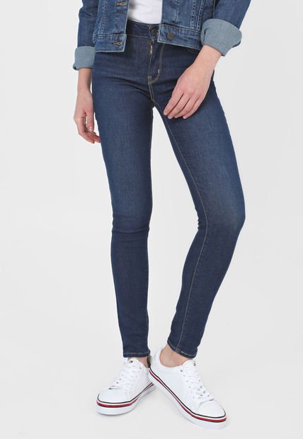 Jean Levi's 711 Skinny Fit Índigo Oscuro