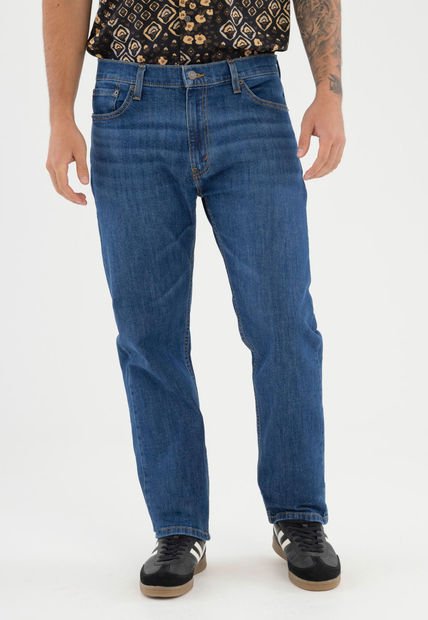 Jean Levi's 505 Regular Fit Índigo Medio