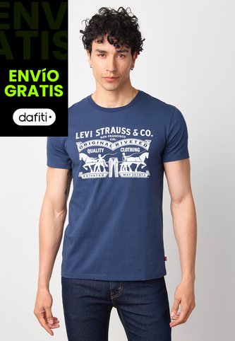 Camiseta Levi's Graphic Azul Levis