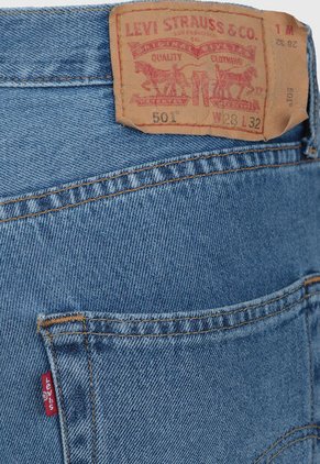Jean Levi's 501 Relaxed Fit  Índigo Medio