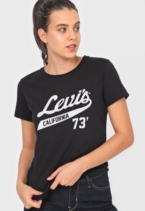 Camiseta Negro-Blanco Levi's