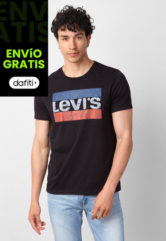 Camiseta Levi's Graphic Negro Levis