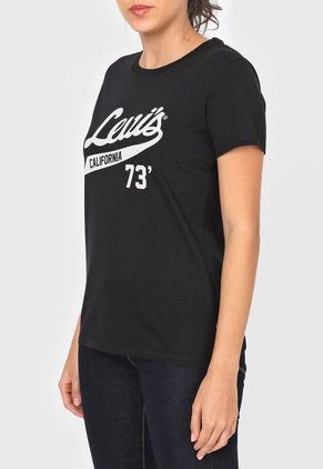 Camiseta Negro-Blanco Levi's