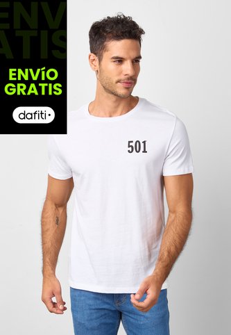 Camiseta Levi's SS Graphic Tee MX Blanco Levis