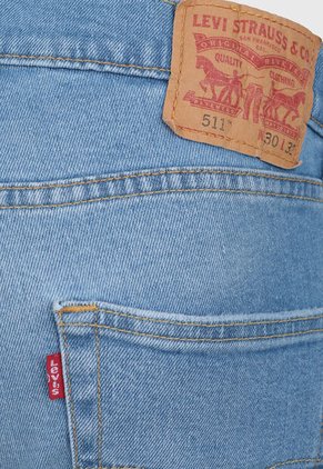 Jean Levi's 511 Slim Fit Índigo Claro