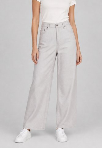 Jean Levi's Ribcage Wide Leg Fit Beige Levis