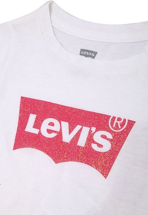 Camiseta Blanco-Rosa Levi's Kids