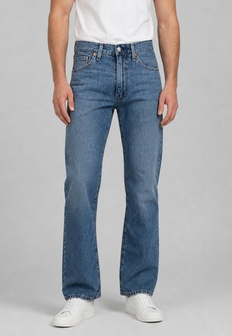 Jean Levi's 555 Relaxed Straight Fit Índigo Medio Levis