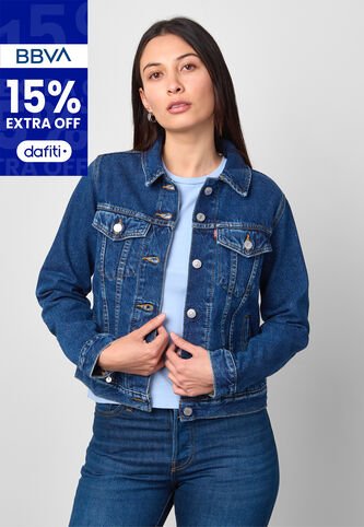 Chaqueta Denim Levi's Trucker Índigo Medio Levis