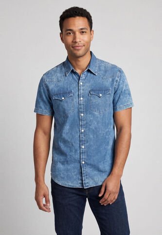 Camisa Denim Levi's Índigo Medio Levis