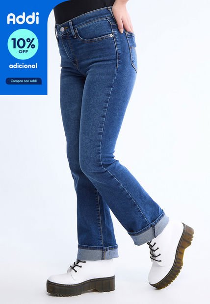 Jean Levi's 315 Shaping Bootcut Índigo Medio