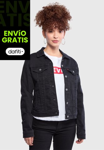 Chaqueta Denim Levi's The Truker Original Negro Levis
