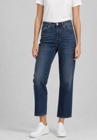 Jean Levi's 501 Crop Fit Índigo Oscuro Levis