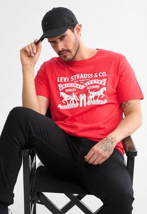 Camiseta Levi's Rojo