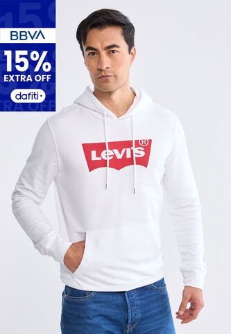 Hoodie Levi's Blanco Levis