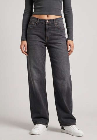 Jean Levi's Middy Loose Boot Fit Gris Levis