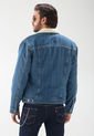 Chaqueta Denim Azul-Blanco Levi's Sherpa Trucker de Levis