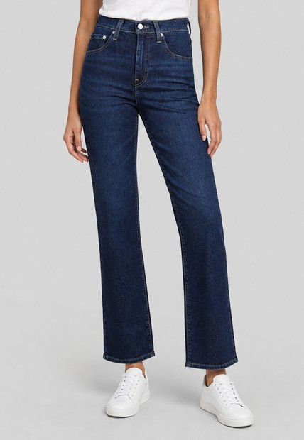Jean Levi's 724 Slim Straight Fit Índigo Medio