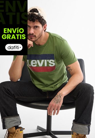 Camiseta Levi's Verde Oliva Levis