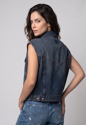 Chaleco Denim Levi's Índigo Oscuro