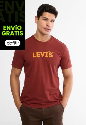 Camiseta Levi's Borgoña Levis