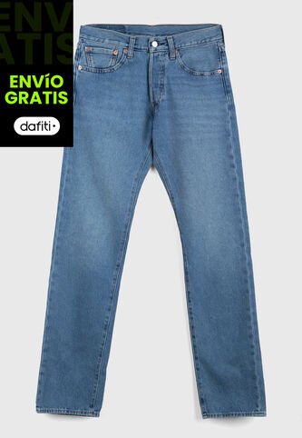 Jean Levi's 501 Relaxed Fit  Índigo Medio Levis
