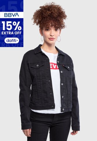 Chaqueta Levi's The Truker Original Negro Levis