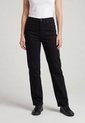 Jean Levi's Ribcage Straight Ankle Fit Negro de Levis