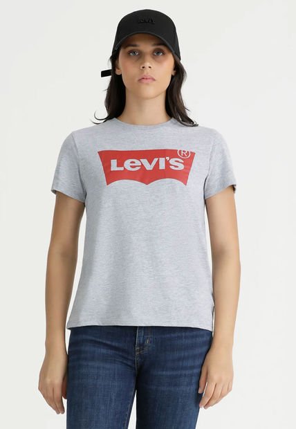 Camiseta Gris-Rojo Levi's