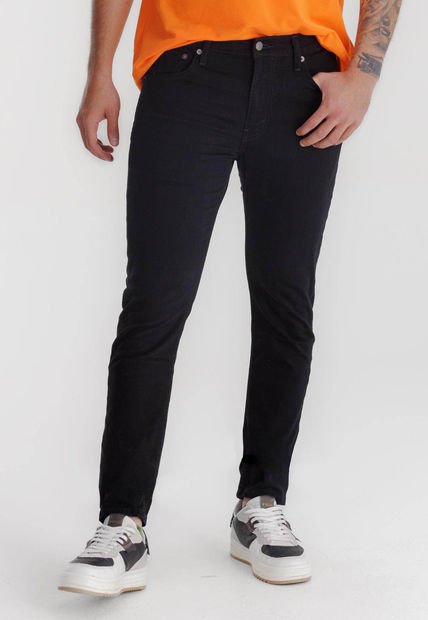 Pantalón Negro Levi's Skinny Taper