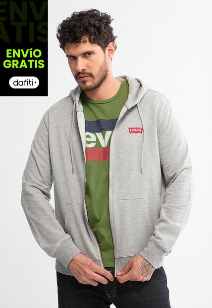 Hoodie Levi's Gris