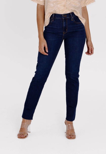 Jean Azul Navy Levi's 724 Slim Fit
