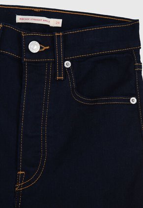 Jean Levi's Ribcage Straight Ankle Fit Índigo Oscuro