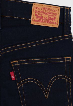 Jean Levi's Ribcage Straight Ankle Fit Índigo Oscuro