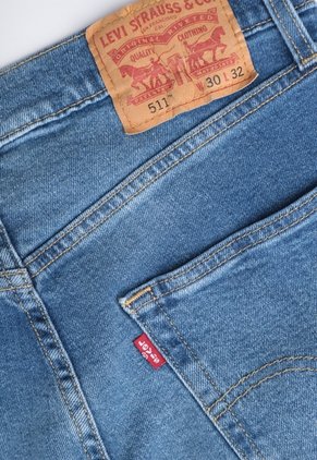 Jean Levi's 511 Slim Fit Índigo Claro