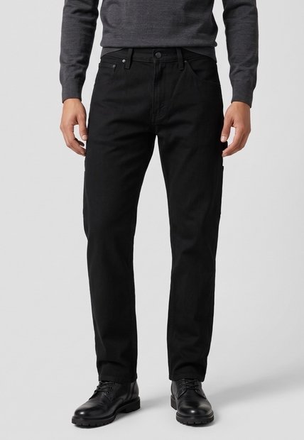 Jean Levi's 555 Relaxed Carpenter Fit Negro