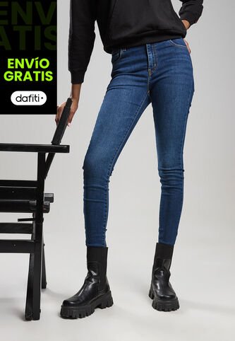 Jean Levi's 720 Super Skinny Fit Índigo Medio Levis