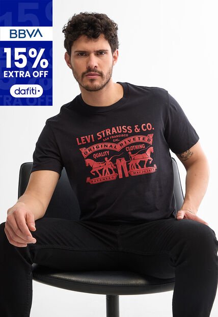 Camiseta Levi's Negro