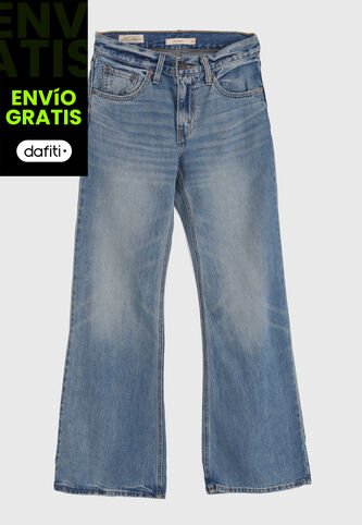Jean Levi's Loose Boot Fit Índigo Claro Levis