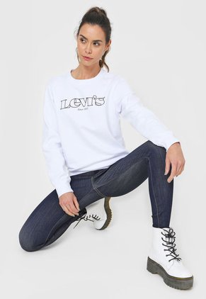 Buzo Blanco-Negro Levi's