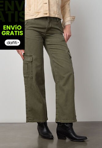 Pantalón Cargo Levi's Superlow Loose Fit  Verde Levis